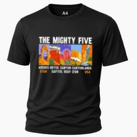 Mighty Five Utah National Parks Distressed Cooling Performance Crew T-Shirt