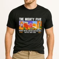 Mighty Five Utah National Parks Distressed Cooling Performance Crew T-Shirt