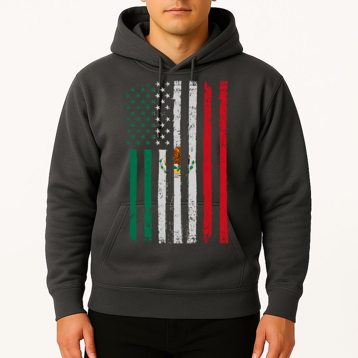 Mexico Flag USA American Mexican Independence Day Hoodie
