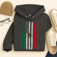Mexico Flag USA American Mexican Independence Day Hoodie
