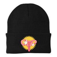 Middle Finger Uterus Beanie