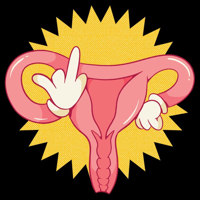 Middle Finger Uterus Wool Snapback Cap