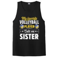 My Favorite Volleyball Player Calls Me Sister Mother's Day PosiCharge Competitor Tank