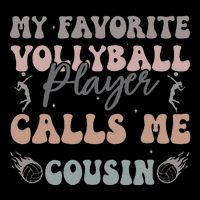 My Favorite Volleyball Player Calls Me Cousin Funny Cousins Drawstring Bag