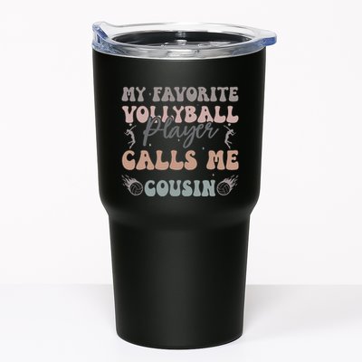 My Favorite Volleyball Player Calls Me Cousin Funny Cousins Tumbler