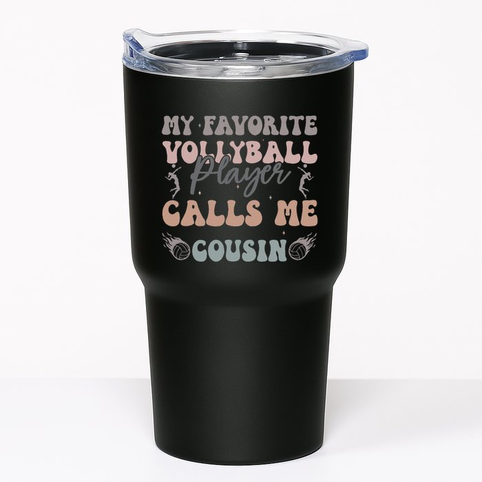 My Favorite Volleyball Player Calls Me Cousin Funny Cousins Tumbler