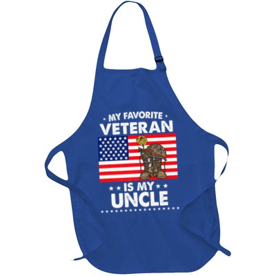 My Favorite Veteran Is My Uncle Proud Uncle Veterans Day Funny Gift Apron