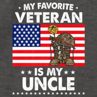 My Favorite Veteran Is My Uncle Proud Uncle Veterans Day Funny Gift Vector Backpack