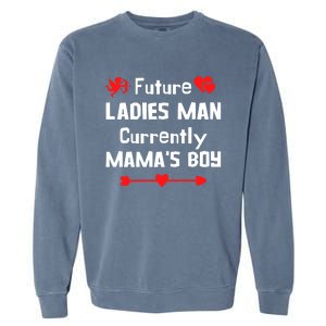 Mamas Funny Valentines Day Gift Garment-Dyed Sweatshirt