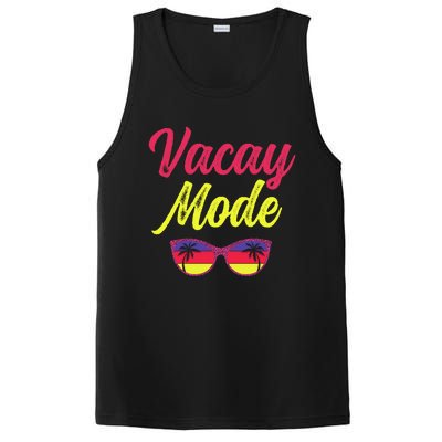 Matching Family Vacation Beach Summer Trip Vacay Mode Gift PosiCharge Competitor Tank