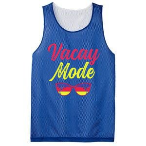 Matching Family Vacation Beach Summer Trip Vacay Mode Gift Mesh Reversible Basketball Jersey Tank