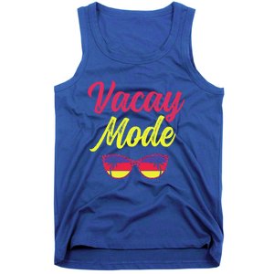 Matching Family Vacation Beach Summer Trip Vacay Mode Gift Tank Top