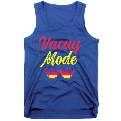 Matching Family Vacation Beach Summer Trip Vacay Mode Gift Tank Top