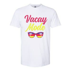 Matching Family Vacation Beach Summer Trip Vacay Mode Gift Softstyle CVC T-Shirt