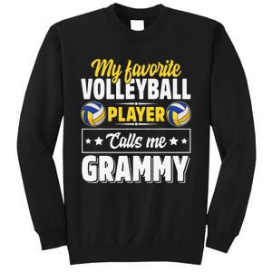 My Favorite Volleyball Player Calls Me Grammy Mother's Day Sweatshirt