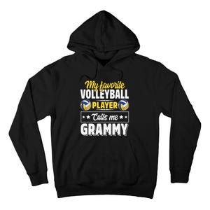 My Favorite Volleyball Player Calls Me Grammy Mother's Day Tall Hoodie