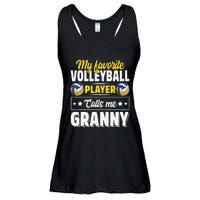 My Favorite Volleyball Player Calls Me Granny Mother's Day Ladies Essential Flowy Tank