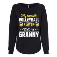 My Favorite Volleyball Player Calls Me Granny Mother's Day Womens California Wash Sweatshirt