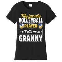 My Favorite Volleyball Player Calls Me Granny Mother's Day Women's T-Shirt