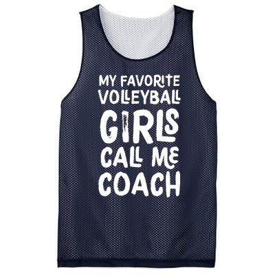 My Favorite Volleyball Girl Call Me Coach Funny Mesh Reversible Basketball Jersey Tank