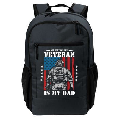 My Favorite Veteran Is My Dad Veterans Day Memorial Day Daily Commute Backpack