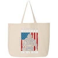 My Favorite Veteran Is My Dad Veterans Day Memorial Day 25L Jumbo Tote