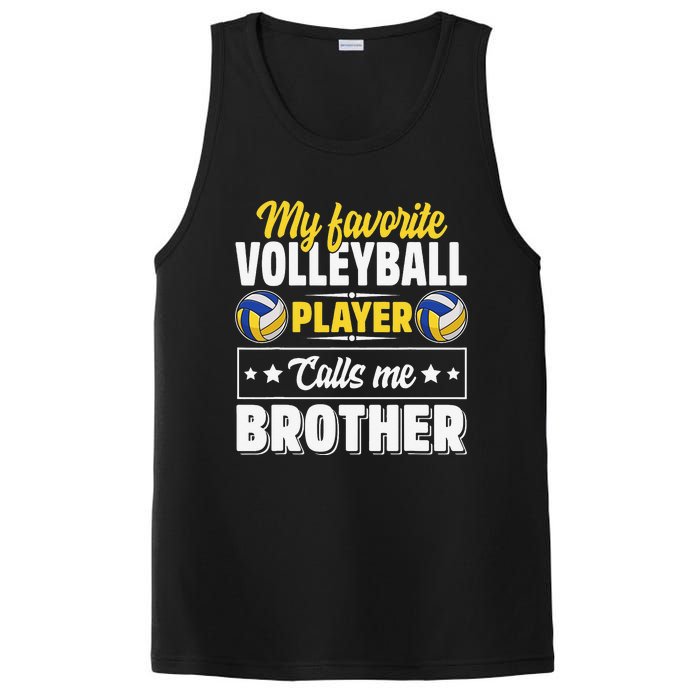 My Favorite Volleyball Player Calls Me Brother Cute PosiCharge Competitor Tank