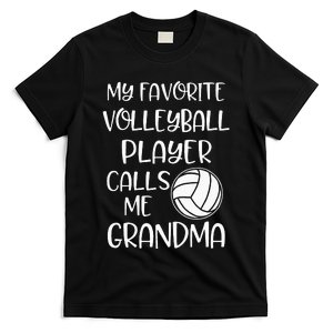 My Favorite Volleyball Player Calls Me Grandma T-Shirt