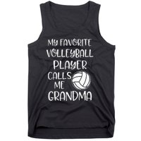 My Favorite Volleyball Player Calls Me Grandma Tank Top