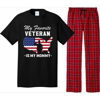 My Favorite Veteran Is My Mommy Pajama Set