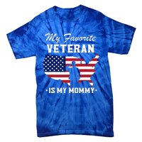 My Favorite Veteran Is My Mommy Tie-Dye T-Shirt