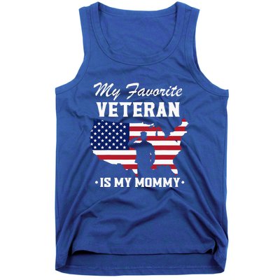 My Favorite Veteran Is My Mommy Tank Top