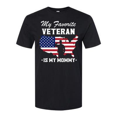 My Favorite Veteran Is My Mommy Softstyle CVC T-Shirt