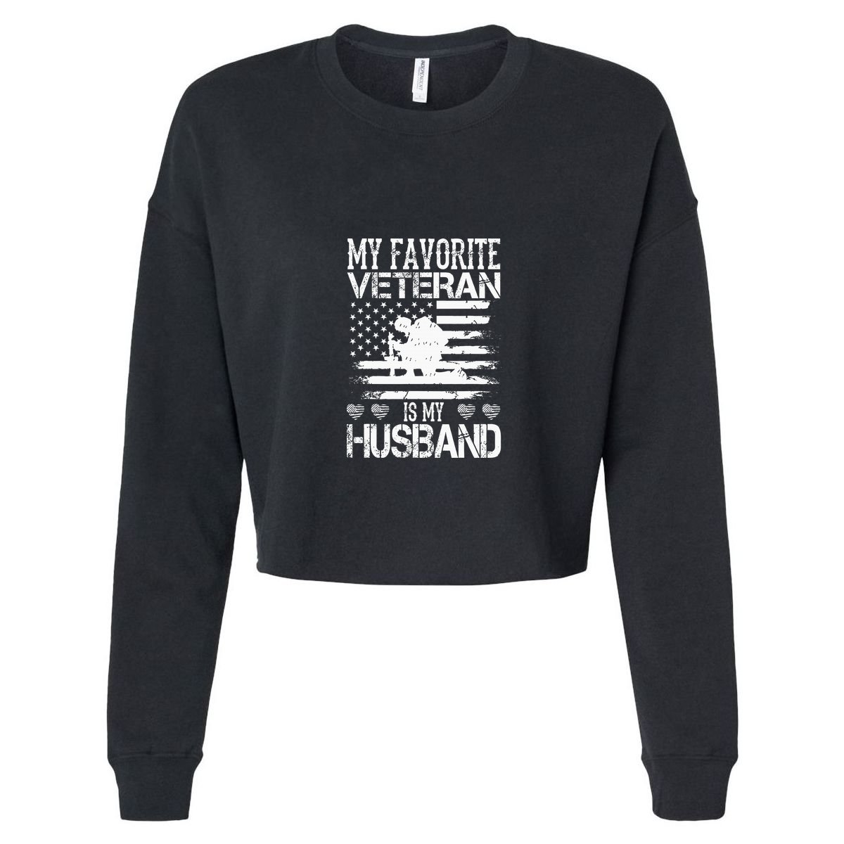 My Favorite Veteran Is My Husband Military Cool Comfort Performance Bucket Hat