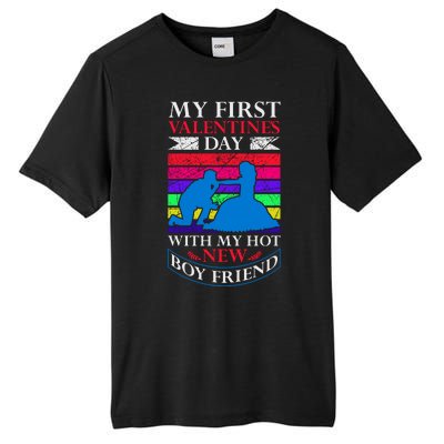 My First Valentine's Day With My Hot New Boyfriend Tall Fusion ChromaSoft Performance T-Shirt