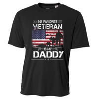 My Favorite Veteran Is My Daddy Flag Father Veterans Day Cooling Performance Crew T-Shirt