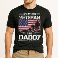 My Favorite Veteran Is My Daddy Flag Father Veterans Day Cooling Performance Crew T-Shirt