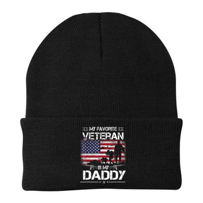 My Favorite Veteran Is My Daddy Flag Father Veterans Day Beanie