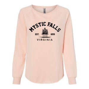 Mystic Falls Virginia Salvatore Stefan Damon Vampire Fan Gift Womens California Wash Sweatshirt