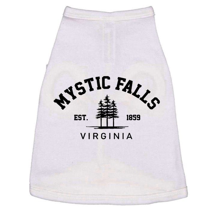 Mystic Falls Virginia Salvatore Stefan Damon Vampire Fan Gift Doggie Tank