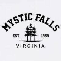 Mystic Falls Virginia Salvatore Stefan Damon Vampire Fan Gift Cooling Performance Crew T-Shirt