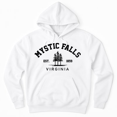 Mystic Falls Virginia Salvatore Stefan Damon Vampire Fan Gift Hoodie