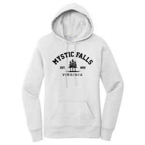 Mystic Falls Virginia Salvatore Stefan Damon Vampire Fan Gift Women's Pullover Hoodie