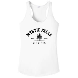 Mystic Falls Virginia Salvatore Stefan Damon Vampire Fan Gift Ladies PosiCharge Competitor Racerback Tank