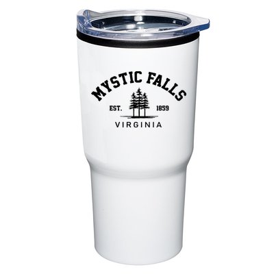 Mystic Falls Virginia Salvatore Stefan Damon Vampire Fan Gift Tumbler