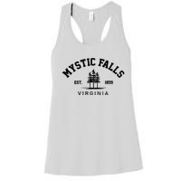 Mystic Falls Virginia Salvatore Stefan Damon Vampire Fan Gift Women's Racerback Tank