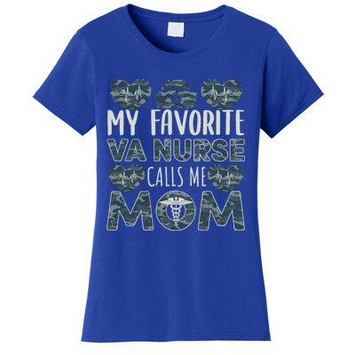 My Favorite Va Nurse Calls Me Mom Va Nurse Mom Gift Women's T-Shirt