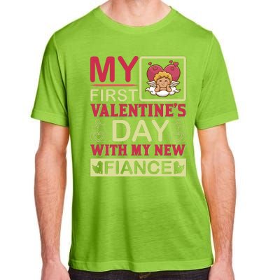 My First Valentine's Day With My New Fiance Adult ChromaSoft Performance T-Shirt