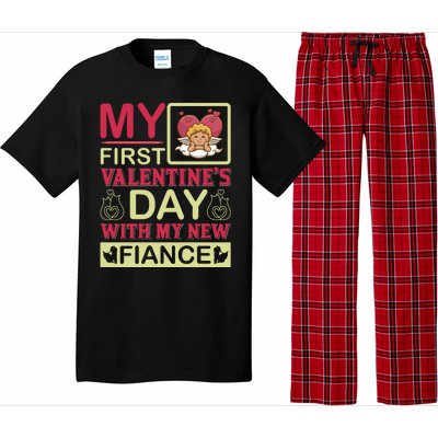 My First Valentine's Day With My New Fiance Pajama Set