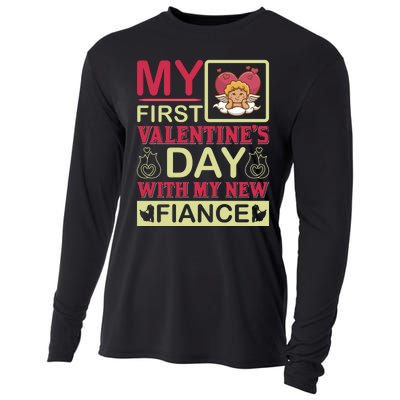 My First Valentine's Day With My New Fiance Cooling Performance Long Sleeve Crew